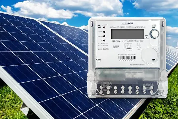 padrão para energia solar